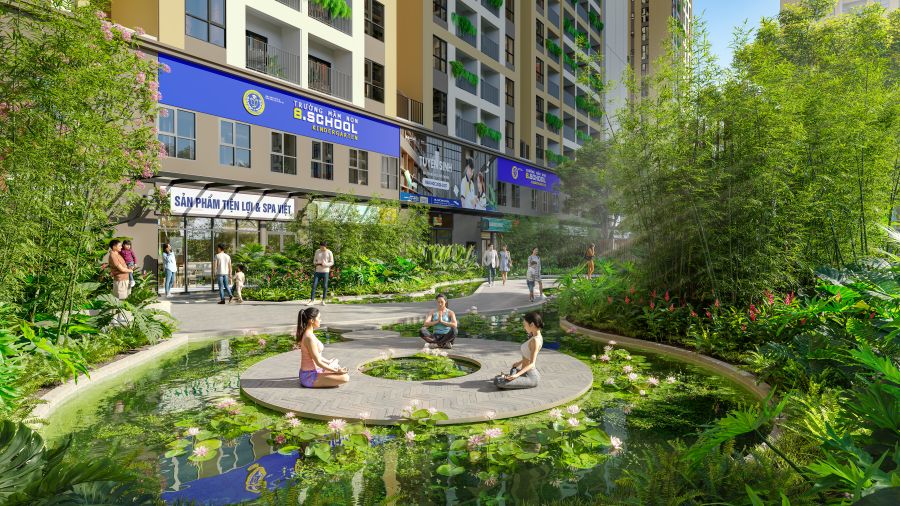 Tiện ích cảnh quan Bcons Central Park